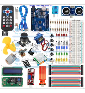 Yeni Arduino Süper Başlangıç Eğitim Seti