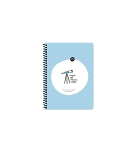 Hisli Şeyler 16,5*22,5 80Yp.Çiz.Stickerli Defter - Gözüm Yükseklerde