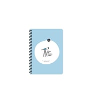 Hisli Şeyler 16,5*22,5 80Yp.Çiz.Stickerli Defter - Gözüm Yükseklerde