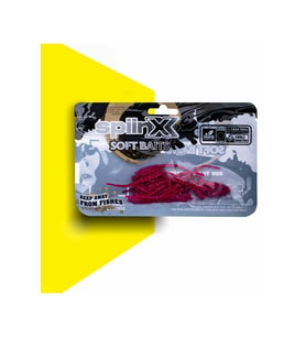 Spiinx Sandworm 6cm 18P Magenta Lrf Silikon Sahte Yem
