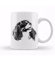 Cavalier King Charles Kupa Bardak Porselen
