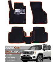 JEEP RENEGADE (2020-2025) Uyumlu EVA Paspas Tam Set–Araca Özel,Kolay Montaj,Su Geçirmez