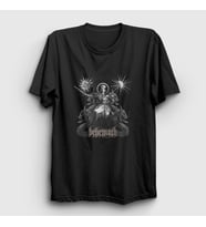 Presmono Unisex Siyah Queen Behemoth T-Shirt 16773tt