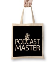 Podcast Master Podcasting Creator & Host Bez Çanta Uzun Saplı