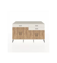 Kronos Konsol 2 Raflı 3 Çekmeceli 4 Kapaklı 176x59x99 Aytaşı-Çam/Aytaşı