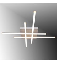 TT036-BY TT Aydınlatma Hashtag Modeli Mat Beyaz Led Avize (Beyaz)