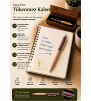 Kalemhane Kişiye Özel Ahşap Kutulu Tükenmez Kalem 3