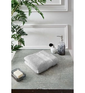 Özdilek -Woven Gri- Süper Yumuşak El ve Yüz Havlusu (50x90)