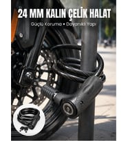 2 Anahtarlı Güvenli Kilit Sistemi Ile Günlük Kullanıma Uygun Tasarım