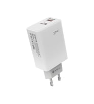 Phixi 27W USB + Type-C 2 Portlu Hızlı Şarj Aleti