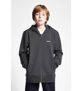 Çocuk Fermuarlı Kapüşonlu Sweatshirt 24S-3226-24B