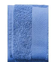 Bicomi Ultra Emici & Hızlı Kuruyan (Quick-Dry) %100 Pamuklu 2’li Banyo Havlu Seti – Mavi