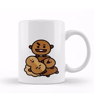 Bts Love Yourself BT21 Shooky Bts Kupa Bardak Porselen