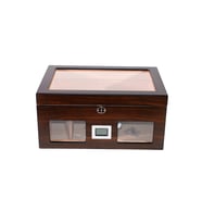 PremiumQuality Urdesa Kahverengi Sedir Humidor Puro Kutusu (Karışık)