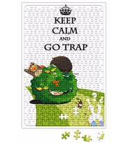 A Melhor Trap Keep Calm Puzzle 240 Parça Yapboz