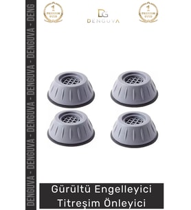 #EşyaPedi Çamaşır Bulaşık Kurutma Buzdolabı Anti Titreşim Ses Gürültü Emici Yükseltici Makinesi 4 Ad