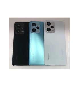 Redmi Note 12 Pro Plus 5g Arka Kapak Pil Kapağı (Siyah) KAMERA CAMLI