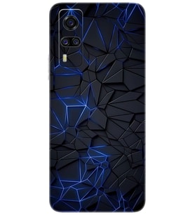Y51 (V2030) Uyumlu Kılıf Desen Baskılı Silikon Karmaşık Design STK:1874