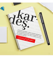 Kardeşe Hediye Kişiye Özel Defter ve Kalem
