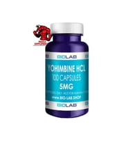 Biolab Yohimbine HCL 5 mg 100 Kapsül  Bitkisel Ekstrakt Takviye Edici Gıda
