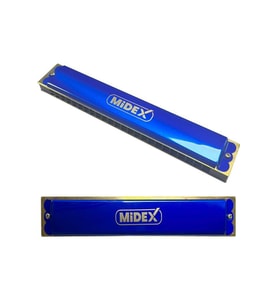 Midex HN-24BL Mavi 24 Delikli Mızıka Do (c)