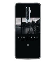 Oppo Reno 2Z 4 Lite 4 Pro 5 6 7 A31 Kılıf Desemli Silikon New York 1612