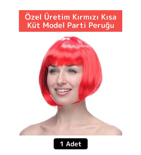 Özel Seri Kolay Çıkarıp Takılabilen Kaliteli Eğlenceli Etkinlik Kostüm Cadılar Bayramı Parti Peruğu