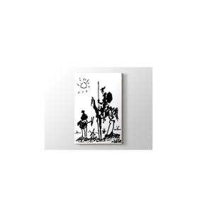 DBSanatevi Pablo Picasso - Don Quixote Tablo 40 X 60 Cm