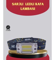 Şarj Edilebilir Led Kafa Feneri 215 Lümen Xpe Cob Güçlü Aydınlatma
