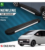 S-Dizayn Hyundai Staria S-Line Krom Yan Basamak 233 Cm 2021 Üzeri A+ Kalite