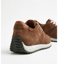 Growish GD0105 Hakiki Nubuk Deri Termoaktif Taban Üst Kalite Koku Yapmaz Çift Renk Hafif Taban Sneaker Spor Ayakkabı