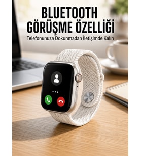 Akıllı Saat Tema Değiştirme Uyku ve Sağlık Takibi Bluetooth Bağlantılı