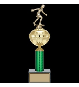 ODAK KUPA - Figürlü Kupalar - Bowling Kadın Figürlü Kupalar FG-049 B - 38 cm