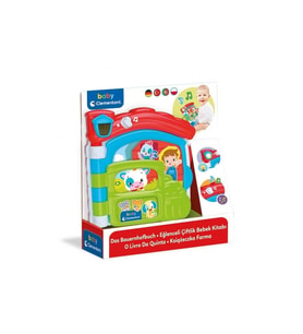 Clementoni Baby Eğlenceli Çiftlik Bebek Kitabı Cle-17652