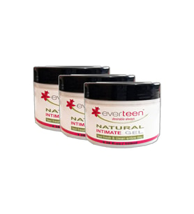 Everteen Natural İntimate Gel Bayan Genital Bölge Temizleyici Rahatlatıcı Hijyen Jeli 100 ml x 3 Adet