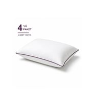 Cloud Support Biyeli Yastık 4'li Paket 50x70 cm 1100 gr Boncuk Silikon Elya