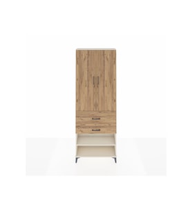 Arges Dolap 5 Raflı 2 Çekmeceli 2 Kapaklı 88x30x243 Aytaşı-Çam