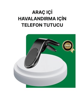 Mey İthalat® 360° Ayarlanabilir Araç Telefon Tutucu – Tüm Telefonlarla Uyumlu