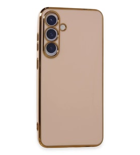 Newface Samsung Galaxy S24 Plus Kılıf Volet Silikon - Pembe