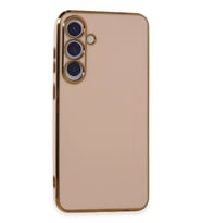 Newface Samsung Galaxy S24 Plus Kılıf Volet Silikon - Pembe