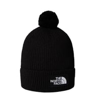 The North Face TNF LOGO BOX POM BEANIE Unisex Bere NF0A8CHFJK31 (Siyah)
