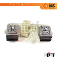 Ford Fiesta MK5 JH JD BE256 2001-2008 4/5 Kapı 2S61A23200 İçin Ön Sağ Kapı Cam Kriko Tamir Klipsi