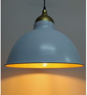MYLİGHTS  RETRO RUSTİK BEYAZ  İÇİ ALTIN  METAL SARKIT AVİZE ALTIN ASKILI (Siyah)