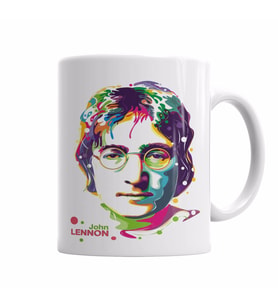 John Lennon Kupa Bardak Porselen