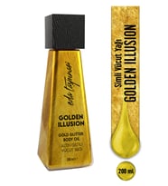 Eda Taşpınar Simli Vücut Yağı Golden Illusion - 200 ml (EGX91)