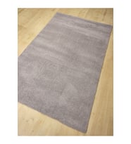 HALIMARKA K-MCH MC001G GRİ POFUDUK DÜZ RENK HALI 160X230 CM