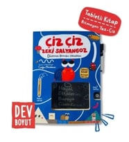 Çiz Çiz Zeki Salyangoz - Düşünme Becerileri Etkinlikleri