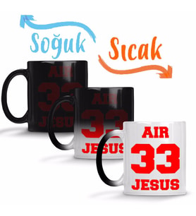 Air Jesus 03 Sihirli Kupa Bardak Porselen