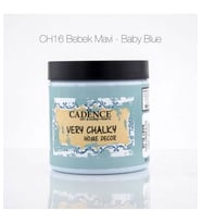 Cadence Very Chalky Home Decor Mobilya Boyası 500 ml. CH-16 BEBEK MAVİ 