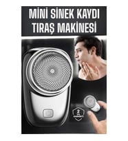 Mey İthalat® Tıraş Makinesi Mini Sıfır Sakal Yanak Tıraş Makinesi USB Şarjlı